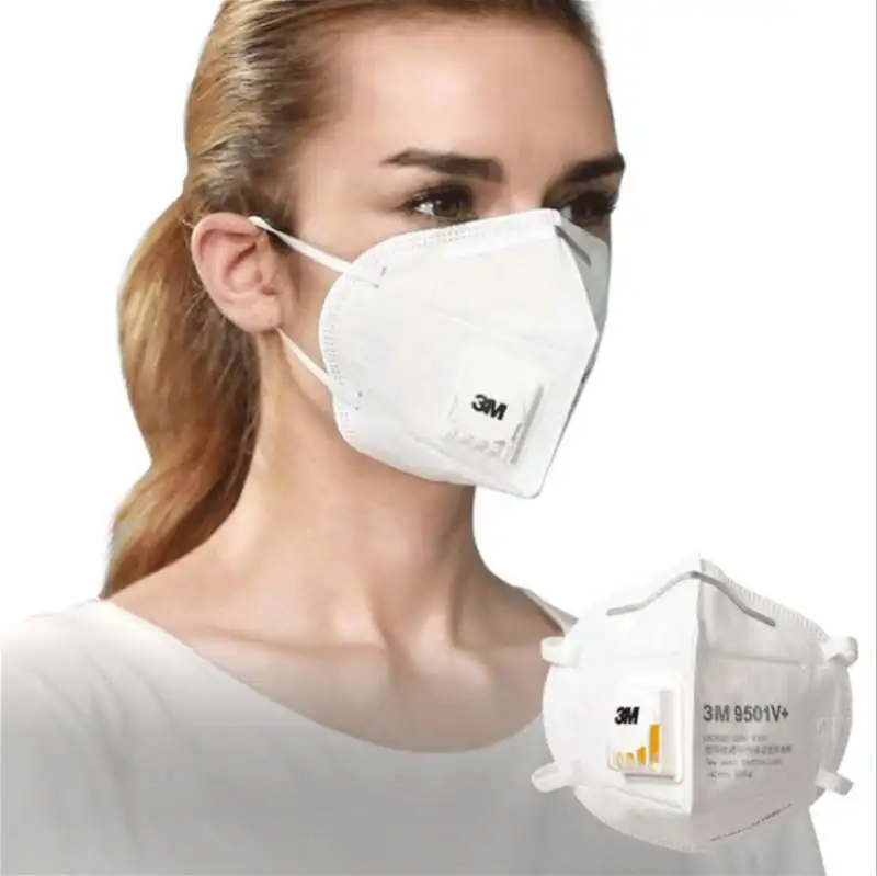 

3M 9501V+ Mask Particulate Respirator Protective Masks Safety Mask disposable Face Mouth Mask