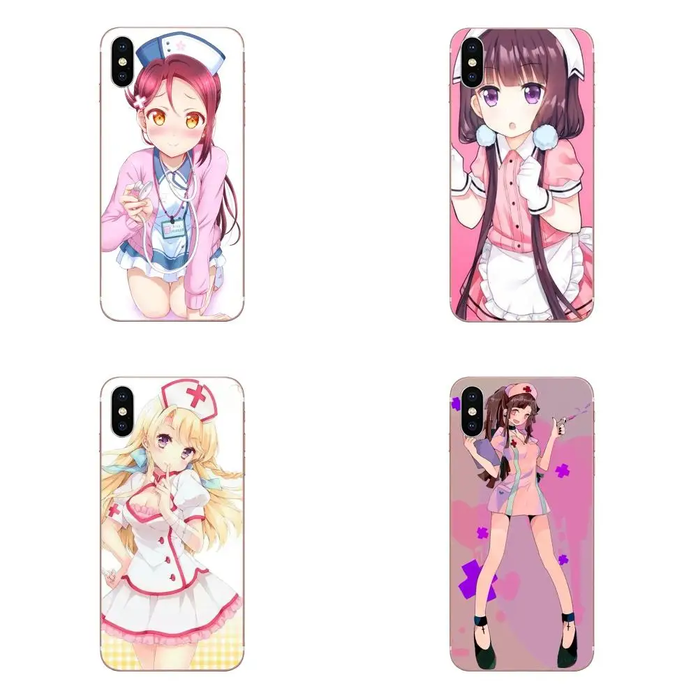 Transparent Soft Bag Case For Xiaomi Redmi Note 2 3 3S 4 4A 4X 5 5A 6 6A Pro Plus Beauty Anime Nurse Sexy Girl | Мобильные телефоны