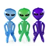 UFO ET PVC Alien Inflatable Doll Adult Child Toy Halloween Horror Christmas Birthday Party Novelty Treasures Outer Space Party 6