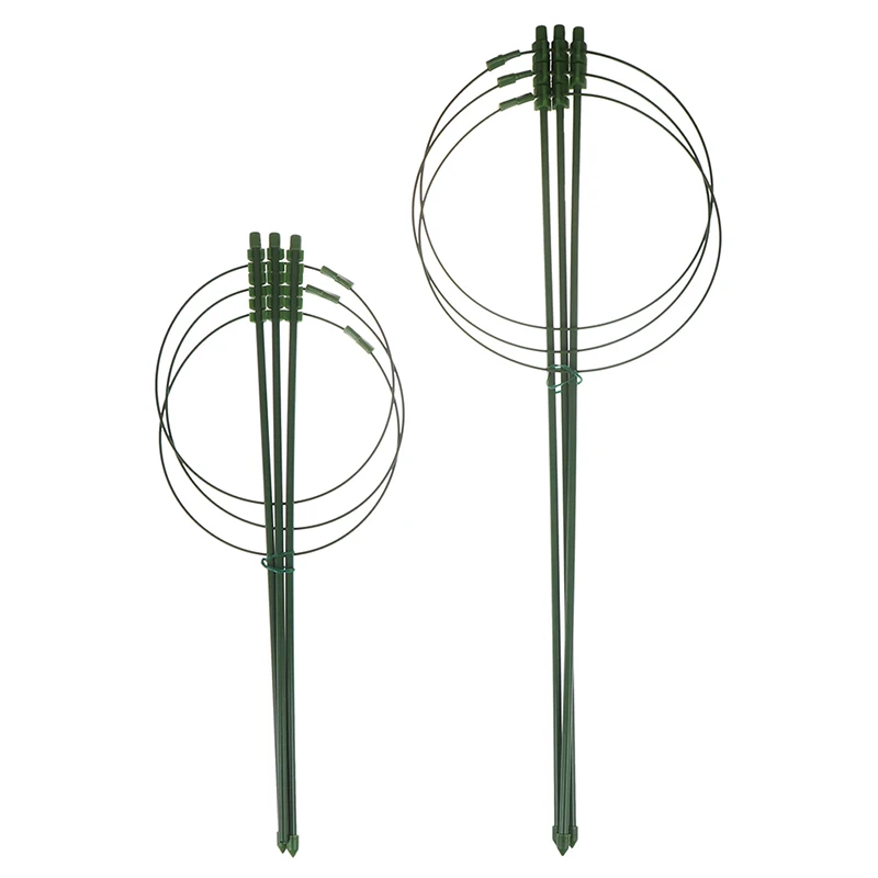45/60cm Durable adjustable Vine Climbing Rack Flower Gardening Tools Flower Decorative Tool Vegetables Plant Support Frame