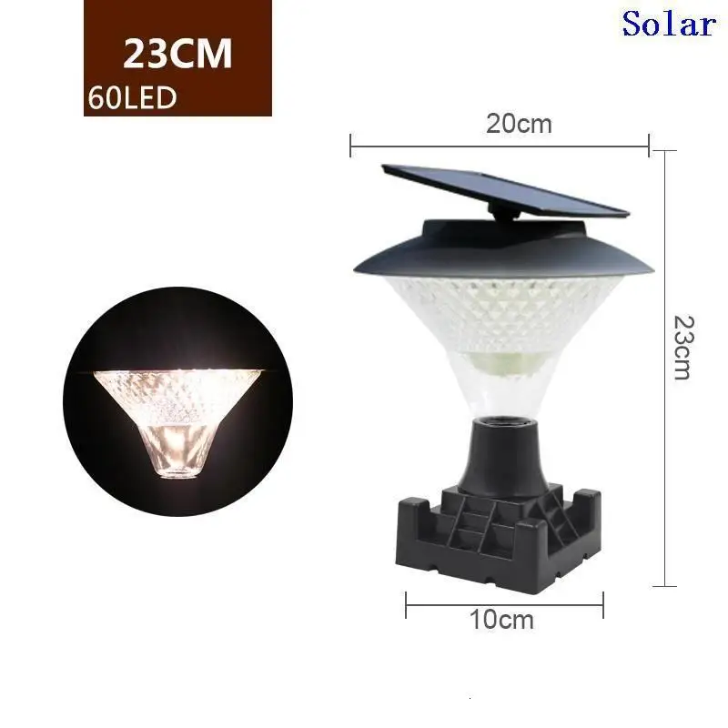 De Luce светильник ing Tuin Verlichting лампа Ogrodowa Decoracion Jardin наружный светодиодный светильник для сада на солнечной батарее