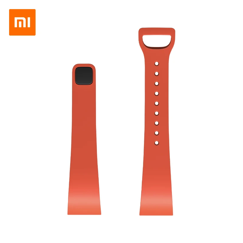 Оригинальный ремешок на запястье Xiaomi ТПУ Черный Синий Зеленый Оранжевый смарт