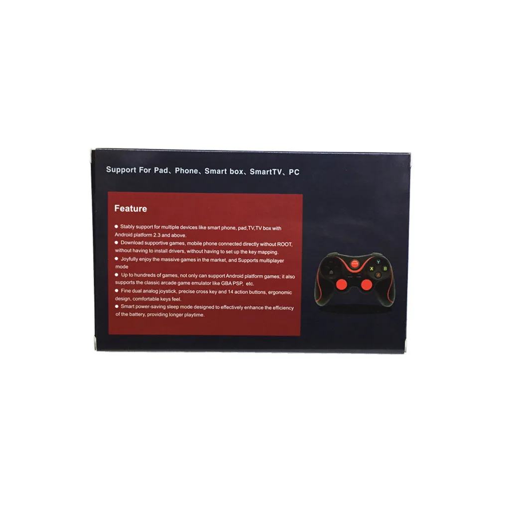Wireless Bluetooth Gamepad Controller For Android TV Box Tablet PC With Stand