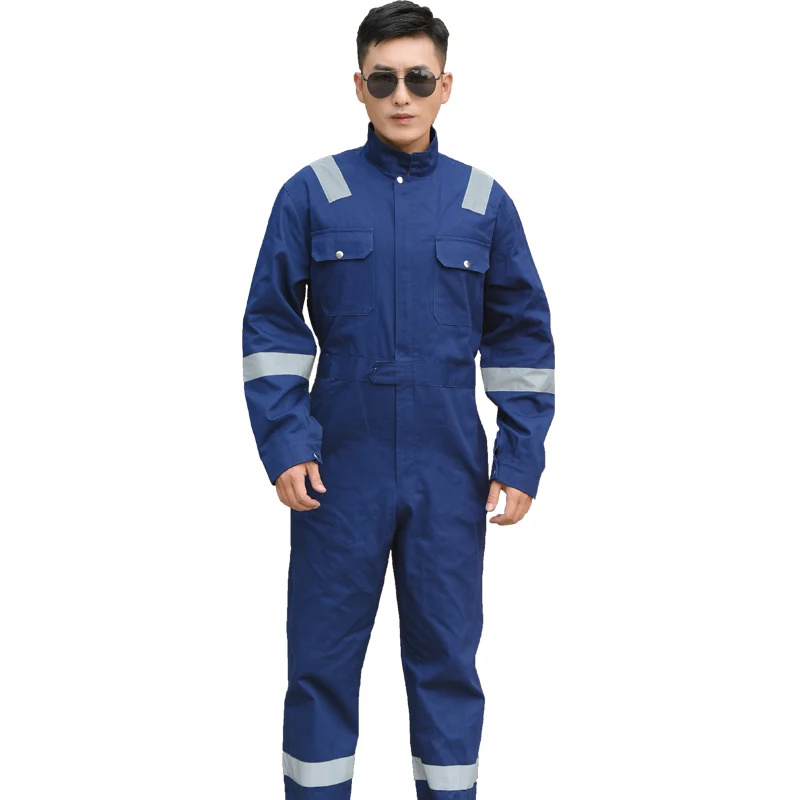 Ropa de trabajo reflectante de primavera, mono de trabajo a prueba