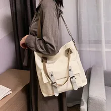 Сумка для супермаркета, трендовая Большая вместительная Женская Холщовая Сумка, Женская Повседневная тканевая сумка для покупок, складная сумка, покупатель хлопка