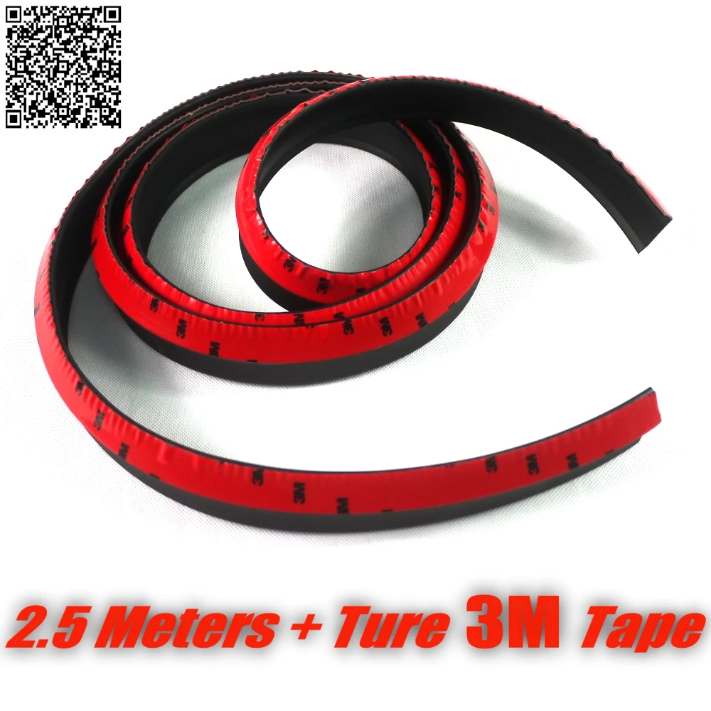 Car Bumper Lip Front Deflector Side Skirt Body Kit Rear Tuning Ture 3M Tape Lips For Suzuki Karimun Wagon R / Solio | Автомобили и