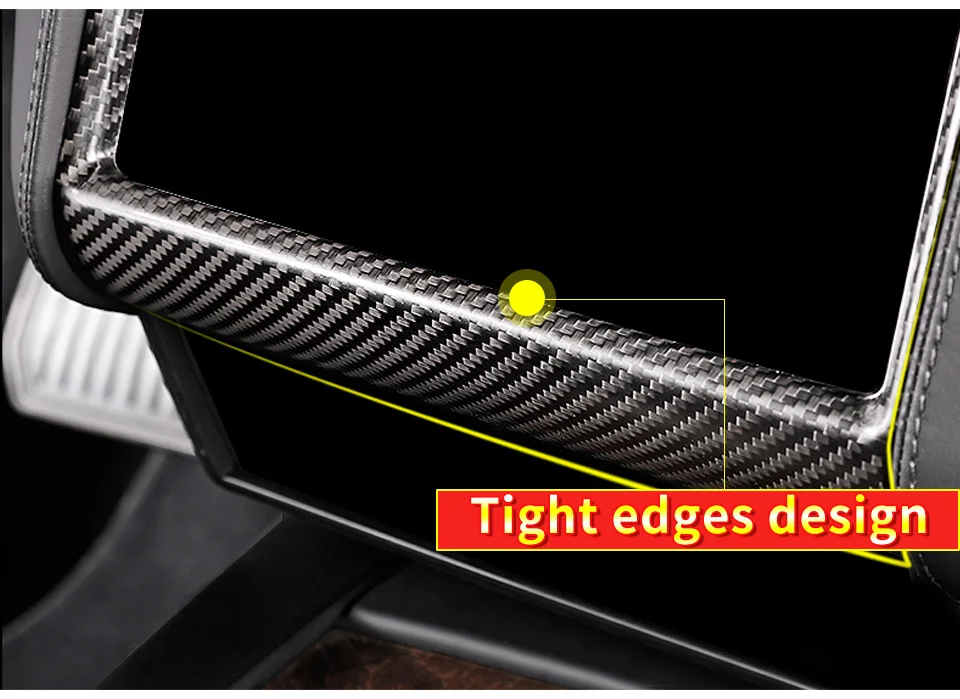 Навигационная рама для tesla модель s аксессуары tesla модель x Карбон tesla модель s автомобиль tesla модель s карбоновое волокно интерьер