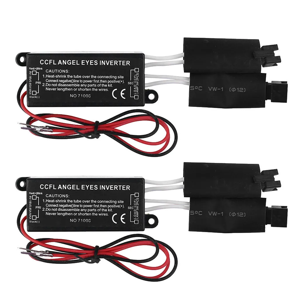 12V автомобиль с холодным катодом(CCFL инвертор Ангельские глазки свет ударов тепла и водонепроницаемость автомобильные аксессуары# LR25