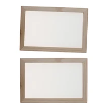 Drewniany papier do robienia papieru forma rama ochronna siatka zestawy narzędzi do papieru rzemieślnicze papier do robótek ręcznych, zestaw 2 szt.