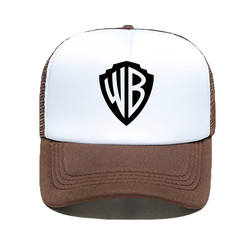 Мужская Женская Классическая бейсболка с принтом Warner Bros, бейсболка, кепка для папы, Спортивная Кепка из воздухопроницаемой сетки