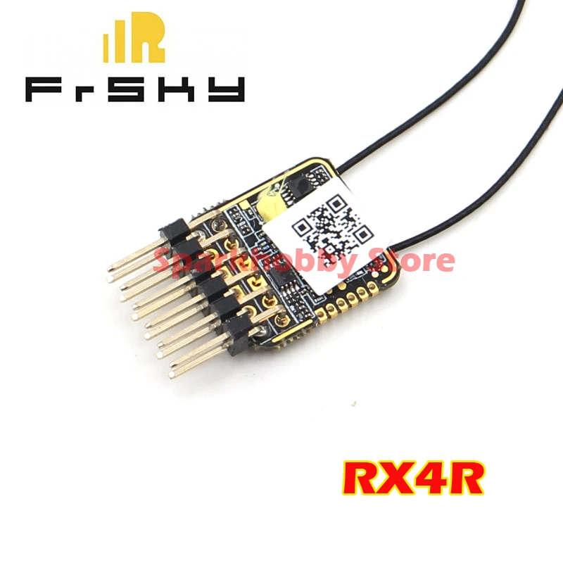 FrSky-RX4R Receptor de telemetria FrSky RX4R RX6R 6/16 disegnado para deslizadores salida 6 pwm ultra pequena y shoser ligera - Цвет: FrSky-RX4R