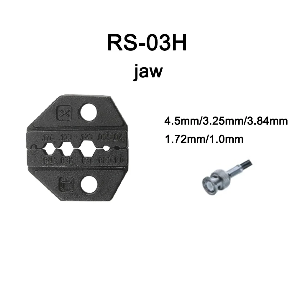 LUBAN мини европ стиль обжимной инструмент обжимные плоскогубцы штампы наборы для RS серии RS48B RS11011 RS02 RS0325 RS06 RS03H инструмент челюсти - Цвет: RS-03H