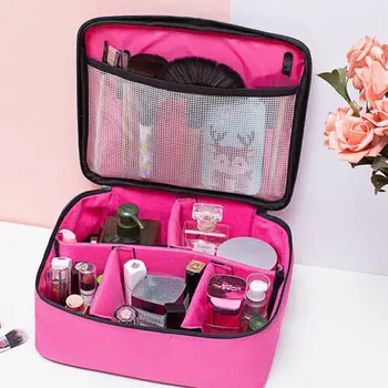 

New Fashion Large Makeup Professional Bag Vanity Case Box Cosmetic Storage Beauty Cosmetic