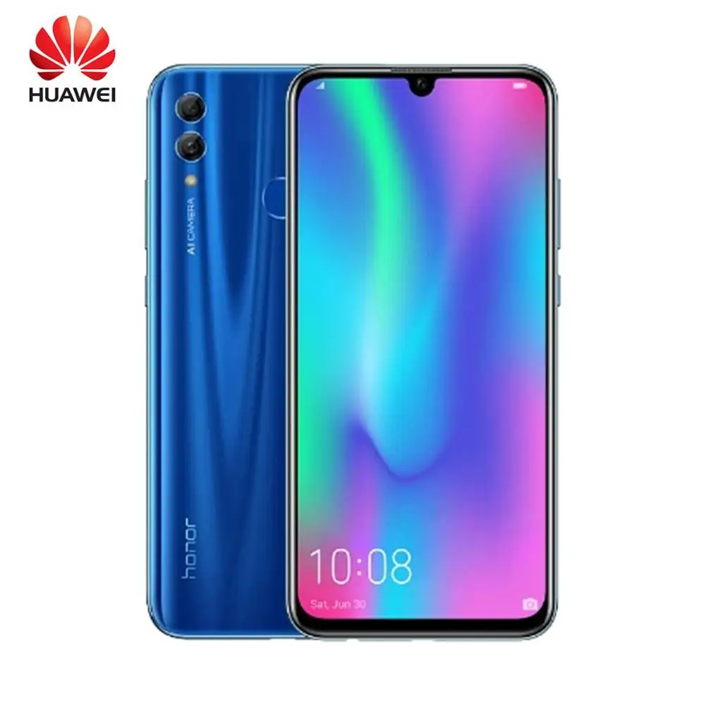 Глобальная версия Honor 10 Lite 3 ГБ 32 ГБ смартфон 6,21 дюймов 2340*1080 Восьмиядерный мобильный телефон 3 камеры отпечатков пальцев - Цвет: sapphire blue