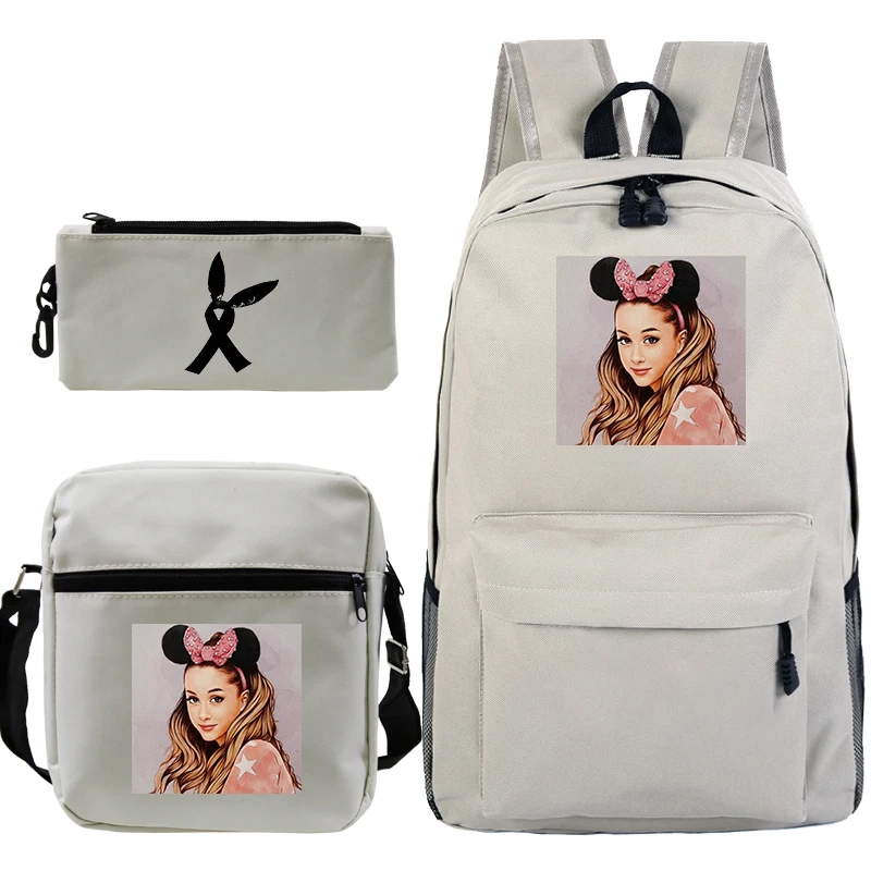 Модная сумка Mochila Ariana Grande, рюкзак с принтом, школьная сумка для мальчиков и девочек, дорожная сумка, рюкзак для ноутбука-подростка, пеналы для ручек - Цвет: bagpack 20