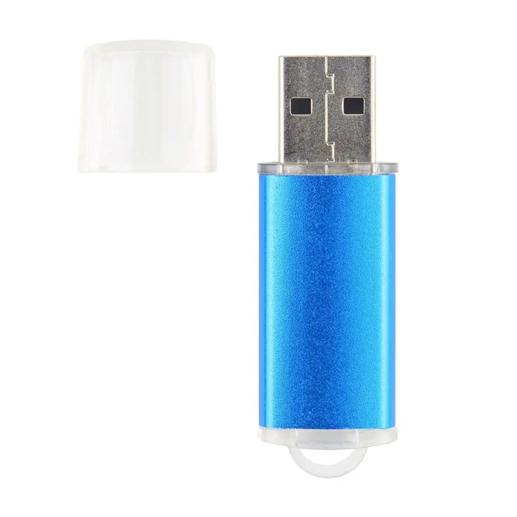 Гладкий синий брендовый Usb 2,0 флеш-накопитель карта памяти флеш-накопитель быстрая карта памяти U диск
