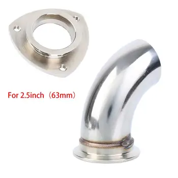 

Sanger 2.5inch Car Cut Out Electric Exhaust Muffler Valve Flange Gasket and Stainless Steel Cut Tube Muffler Accessories