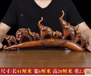 

Auspicious Ruyi Elephant Crafts Simple Chinese Home Furnishing Feng Shui Elephant Decoration