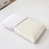 LISM TOP Quality Natural Latex Adults Bedding Vertebrae Massage Pillow Health Neck Bonded Head Care Memory Pillow 4