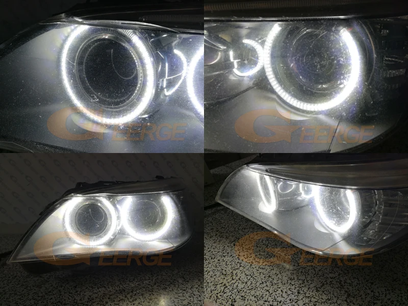 Для BMW E60 E61 LCI 525i 528i 530i 535i 545i 550i M5 2007 2010 ультра яркий SMD светодиодный ангельские