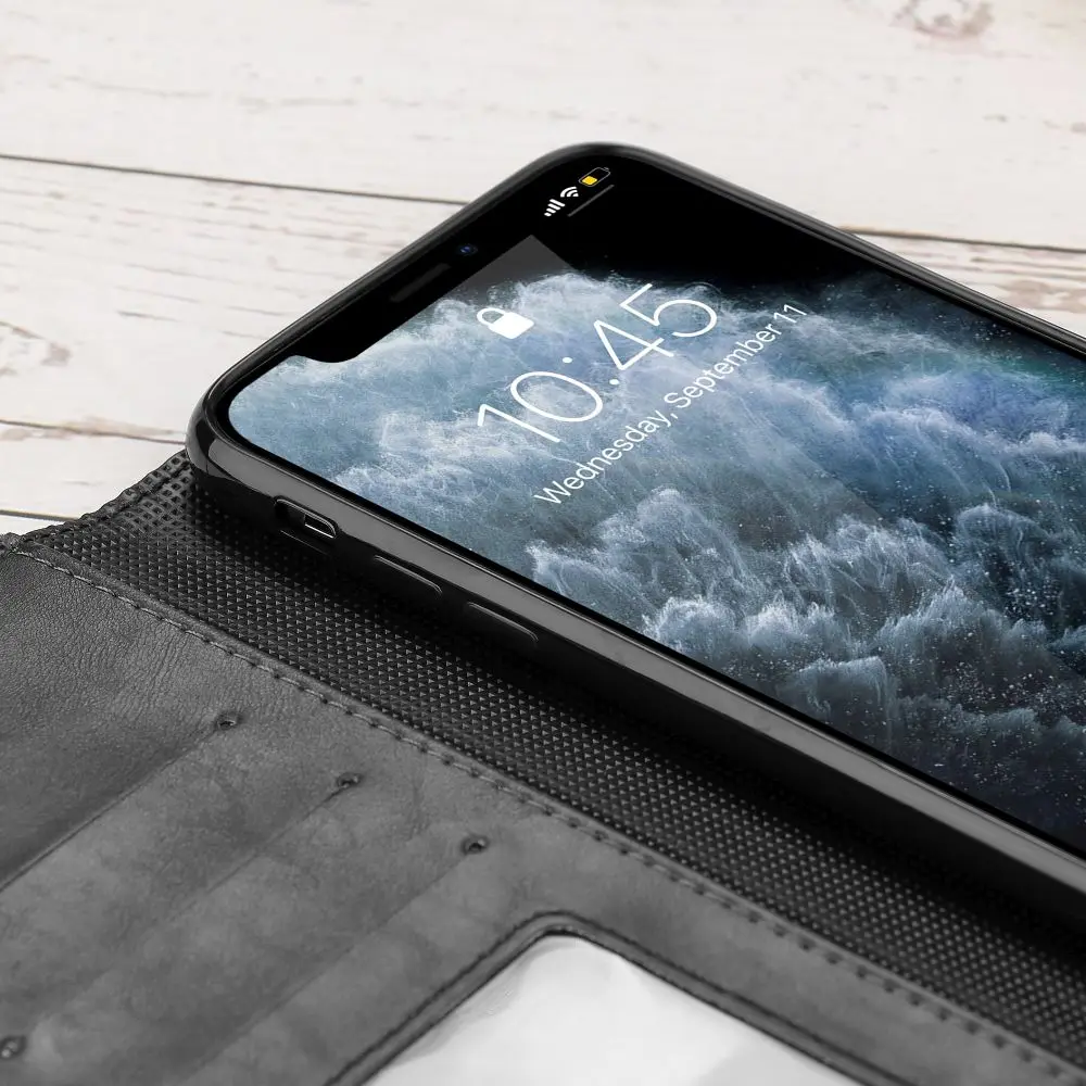 LCHULLE Чехол-бумажник премиум класса из искусственной кожи для IPhone 11 Pro MAX X XS XR 6 6S 7 8 Plus 5 5S SE с отделениями для карт откидная задняя крышка сумка-чехол