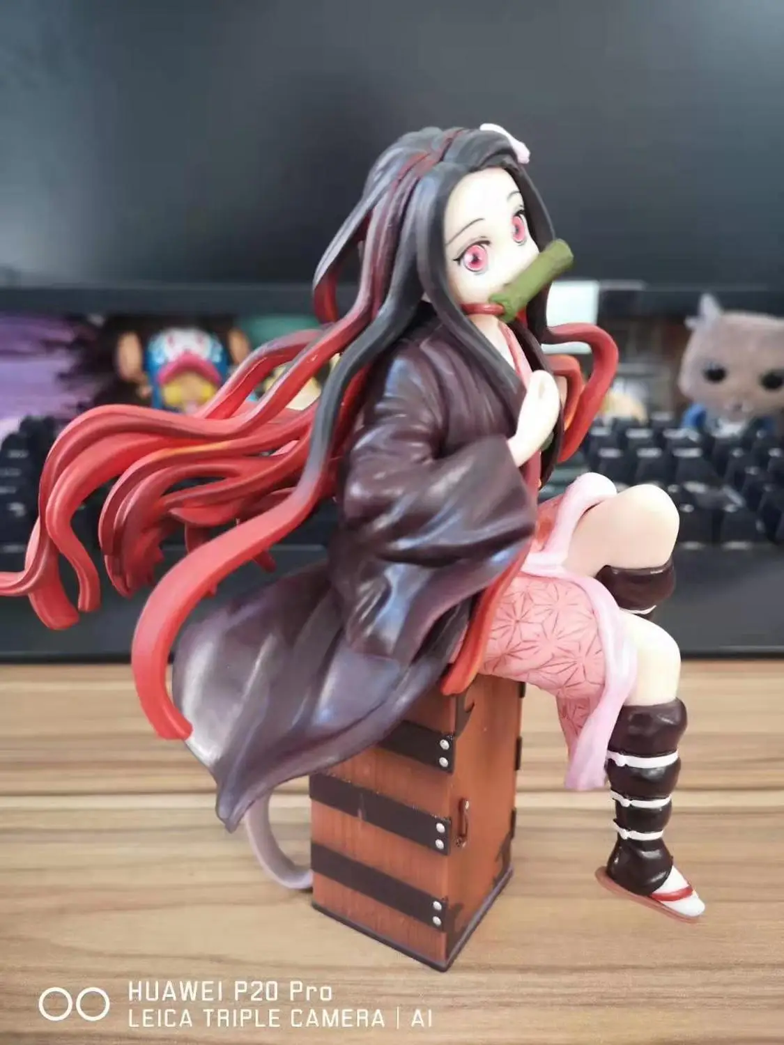 17 см Kamado Tanjirou Demon Slayer Kimetsu no Yaiba Kamado Nezuko, фигурки, игрушки, кукла, рождественский подарок, без коробки