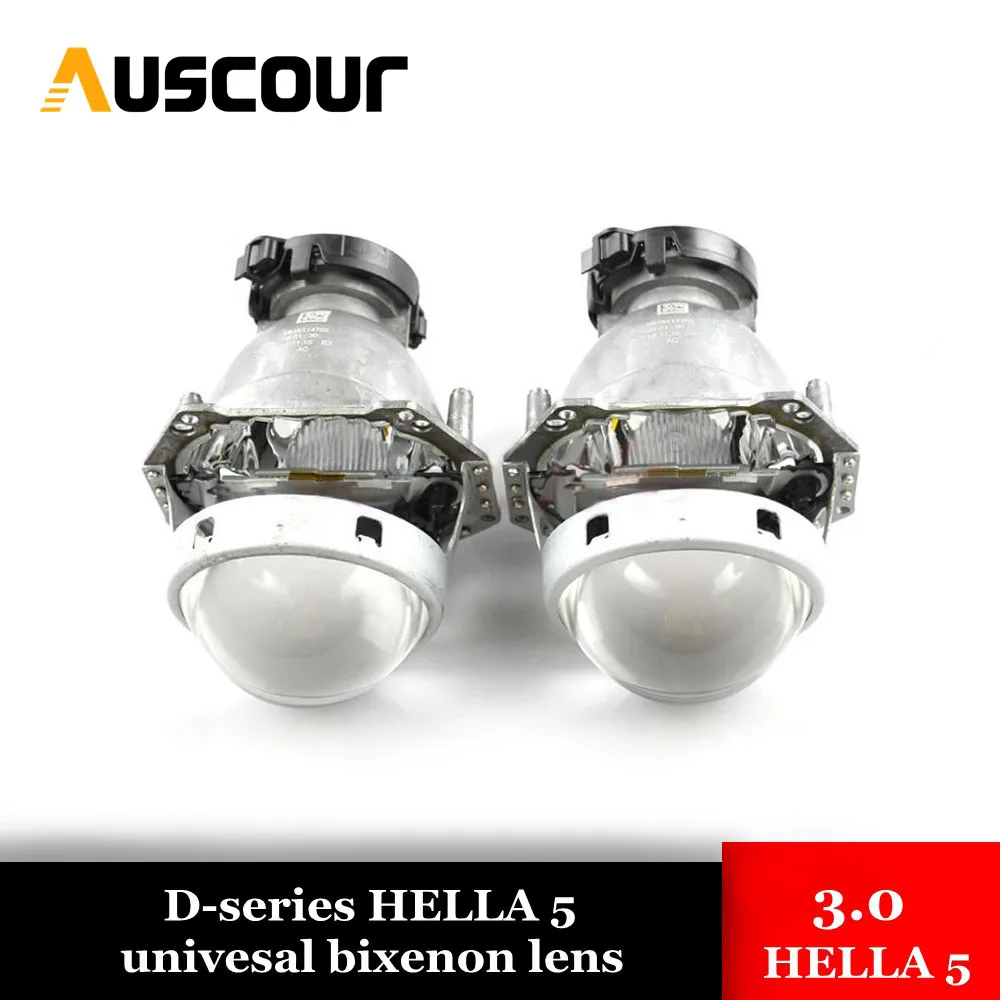 3,0 дюймов hella 5 bixenon hid автомобильные линзы проектора с голубым покрытием Автомобильные фары металлический держатель D1S D2S D3S D4S ксеноновая лампа Модифицированная