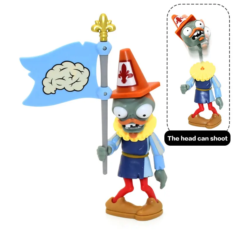 thumbnail image 1 of 1 pieza nueva PLANTAS VS ZOMBIES PVZ Pea Shooter Boss figura de acción modelo muñecas de juguete Shooting Dave Allstar juguete niños regalos para niños, 1 of 5