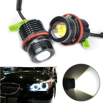 

Replacement Angel Eyes Light Parts Auto 1 pair For BMW 1-series E87 2004-2007 Set 6000K Xenon