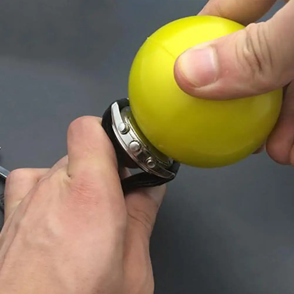 Practical Rubber Screwing Ball Type Watch Back Case Cover