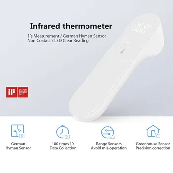 

Infrared Thermometer LED non-contact digital Forehead Tempreture measuring tool for children men women