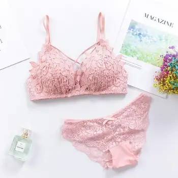 

Lingerie Sexy Bra Set Bras 2020 Women Brief Sets Women Sexy Lace Velvet Set Comfortable Sleepwear Bra Underwear Sets 2020HotB4