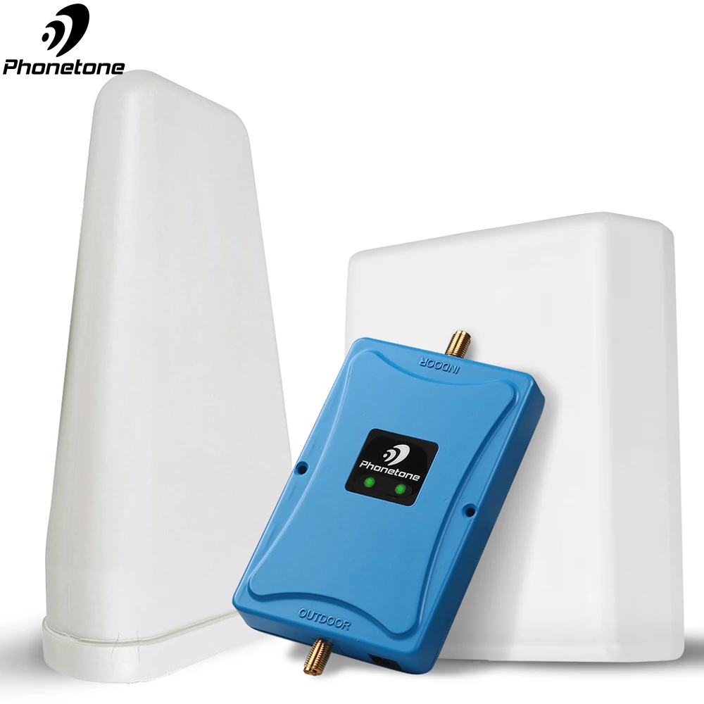 GSM ретранслятор 2G 3g 4G усилитель сигнала сотового телефона 850/1700MHz усиление 65dB 4G LTE усилитель мобильный сотовый усилитель с антеннами