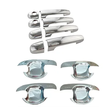 

For Toyota Corolla ae120 ae130 2001-2007 Chrome Door Handle Cup Bowl Cover Trim Sticker Car Styling