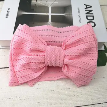 

Baby Cute Elastic Headbands Kids Bow Knot Widened Hairbands Hair Accessories Popular Toddler Girls Princess Hair Bands Headwear
