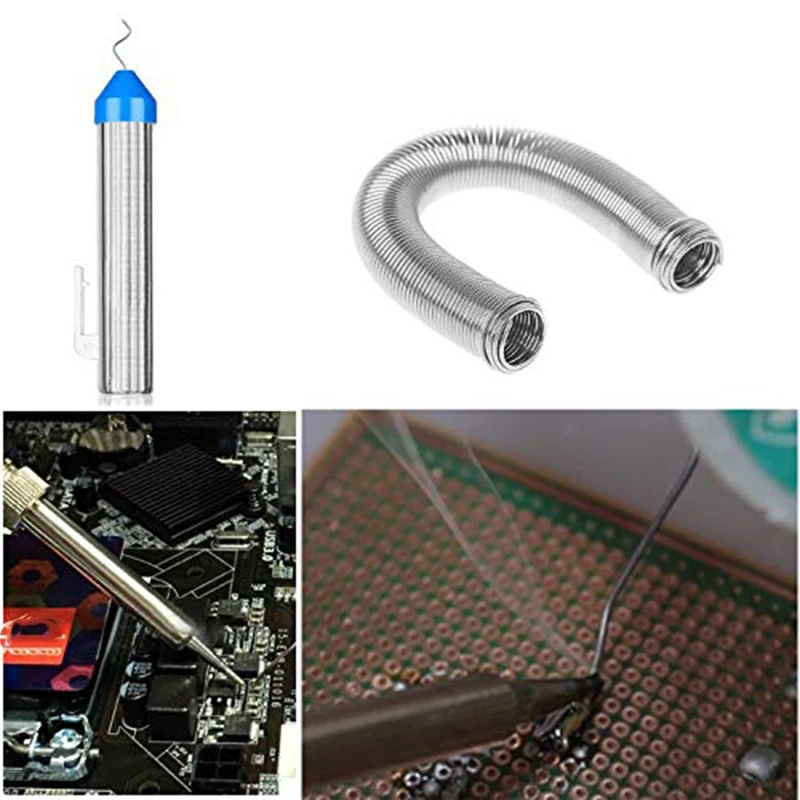 Топ паяльная проволока канифоль Core Олово свинцовый флюс Железный сварочный инструмент 63/37 0,031 дюйма Диаметр 0,63 унций Карманный пакет в трубке для хранения для Elec