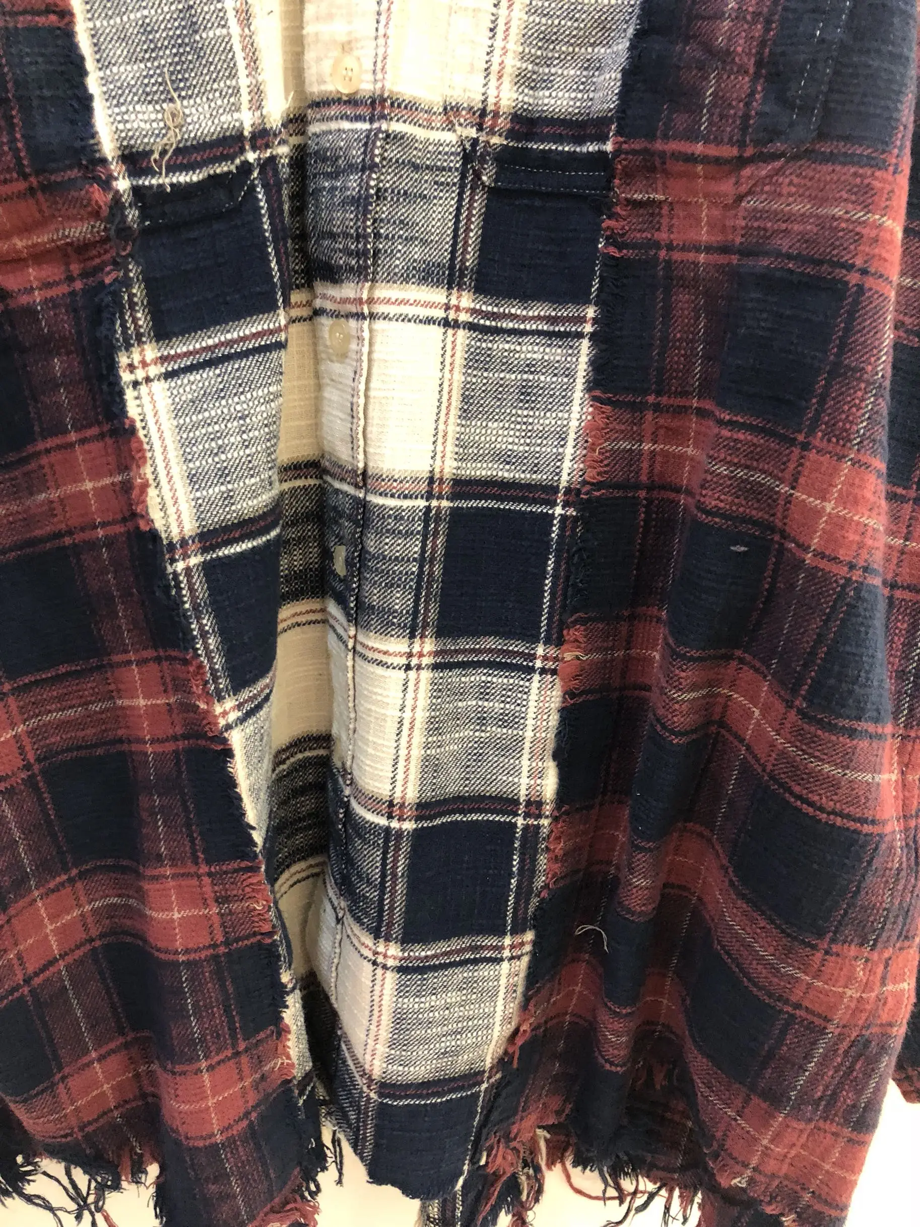 2019FW новые женские клетчатые Лоскутные свободные женская рубашка блузка бойфренд стиль Топы рубашка пачка