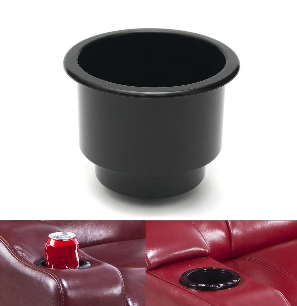 

1 Pc Black Marine Boat RV Car Auto Interior Plastic Cup Drink Can Holder Yacht Truck Bottle Insert Cup Holder Car Accessories