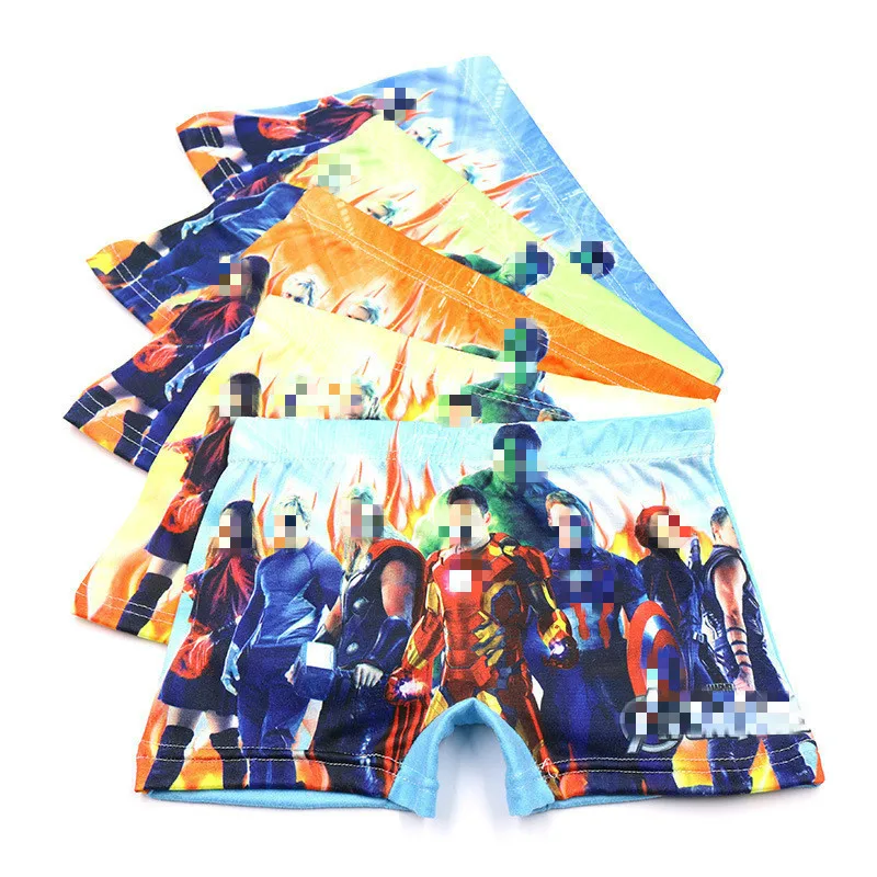 

5pcs/lot Boys Panties Cotton Briefs Kids Clothes Underwear Infant Boxer Homme Briefs Teenagers Underwears For 2-9Y Children