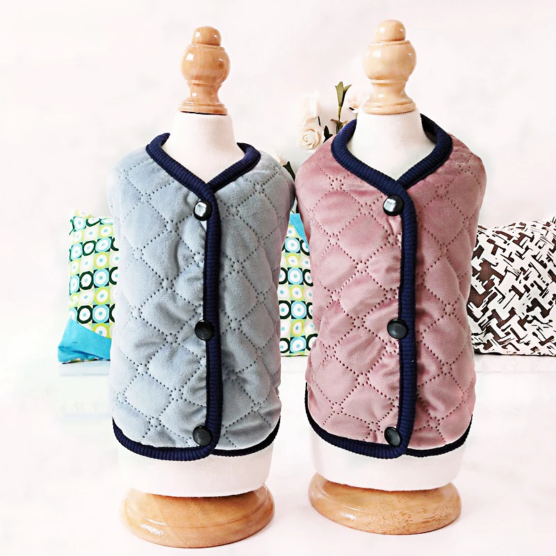 

Winter Pet Dog Clothes Cotton Dog Coat Jacket For Small Dogs Suede Hooded Puppy Pet Cat Clothes Outfit Warm Chihuahua Clothing