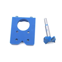 35MM Hinge Hole Locator  Accurate DIY Hole Opener Tool Hinge Drilling Jig Concealed Guide Door Saw Cabinet Accessories Locator