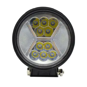 

Round LED Work light Combo Beam Vehicle 12V DC PMMA 6500K White Motorcycle Lamp
