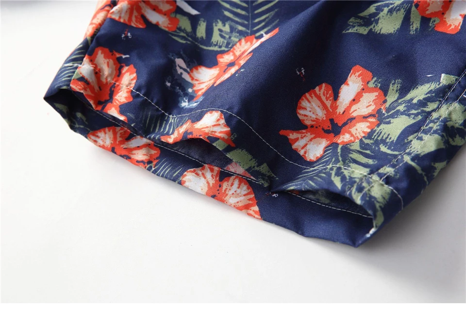 de natação M-4XL plus size calções de verão
