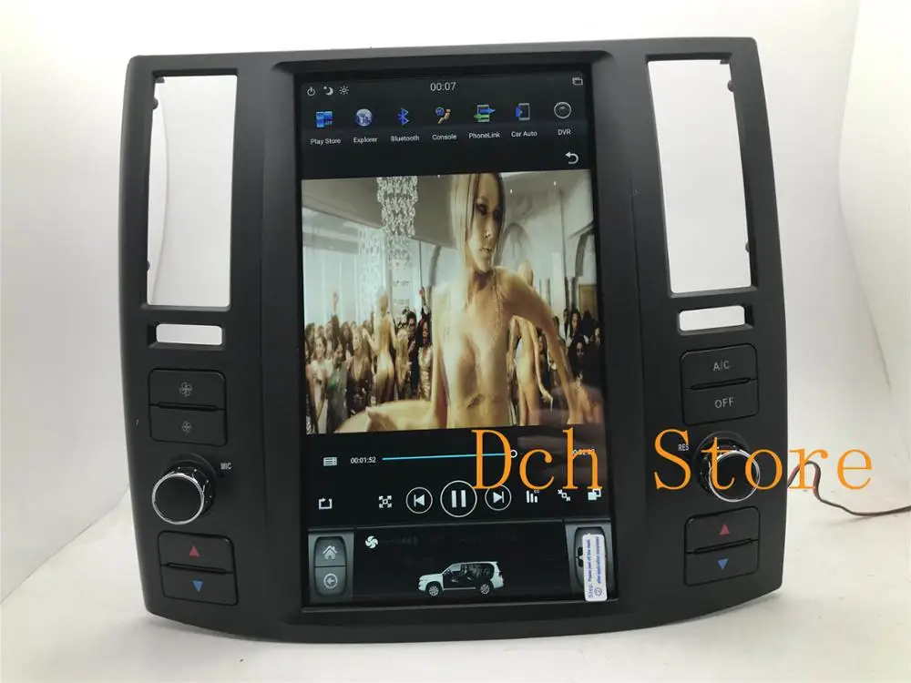 11,8 вертикальный tesla стиль Android 8,1 автомобильный DVD gps плеер навигация для Infiniti FX FX25 FX35 FX45 2004-2008 радио px6 carplay