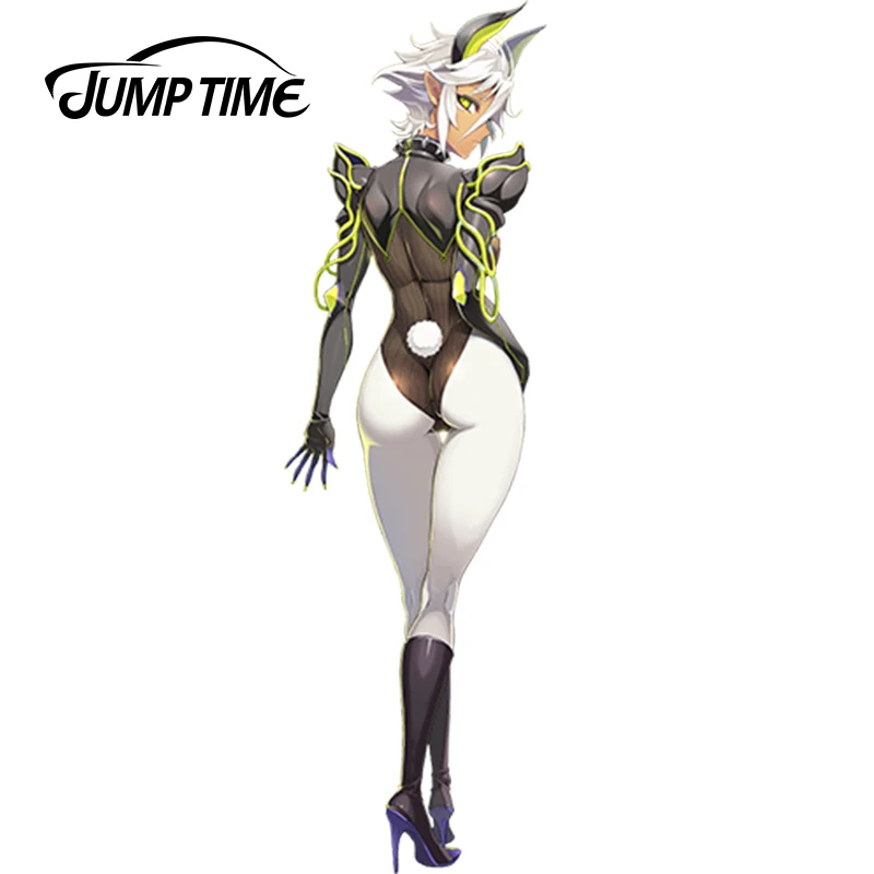JumpTime 13 см x 3 9 3D стайлинга автомобилей Shinmai Maou no Testament Zest аниме окна автомобиля