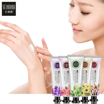 

SENANA Whitening Moisturizing Hand Cream Hyaluronic acid Essence Nourishing Anti-Wrinkle Prevent dry cracking Hand Care 30g