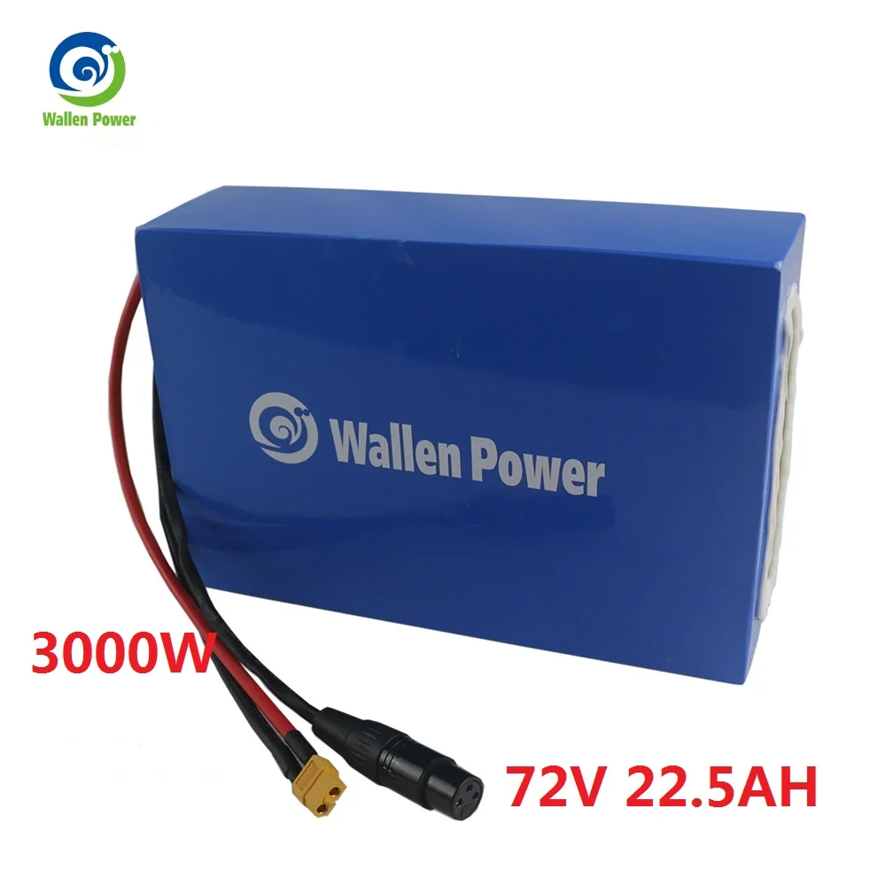 

72V 22.5Ah 3000W E-Scooter/Ebike Lithium Battery Electric Bicycle Battery 72V ebike Battery