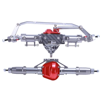 

RC Axle Alloy Straight Axle for 1/10 RC Crawler Car Axial SCX10 90046 90047 Upgrade Parts Titanium