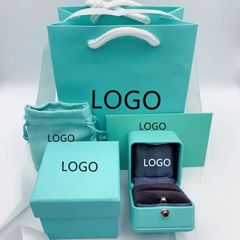 

SHINETUNG Trendy Necklace Bracelet Rings Earrings Jewelry Box Gift Box，Original 1:1 With Logo，Women Birthday Valentine's Day Gif