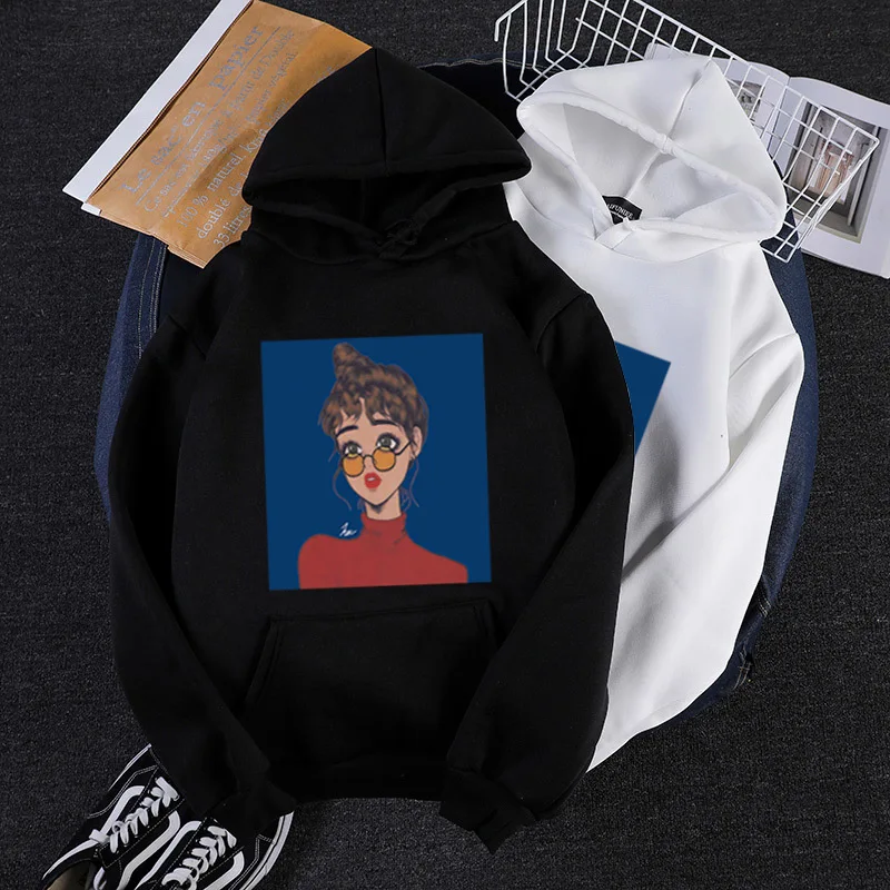

2020 spring winter Beauty Girl student women coat new year gifts streetwear sweatshirt women harajuku shirt GF gift